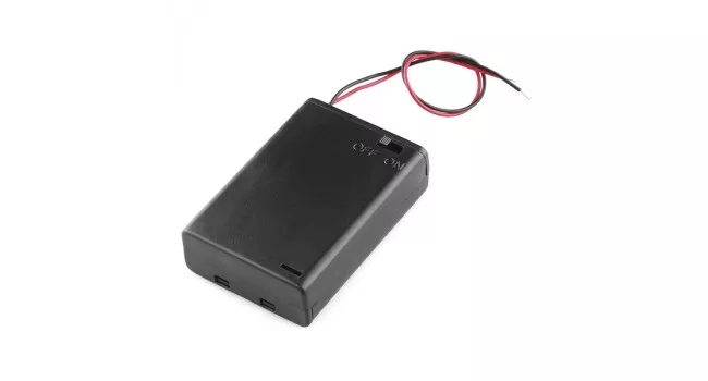 3x AA Battery Holder with switch 